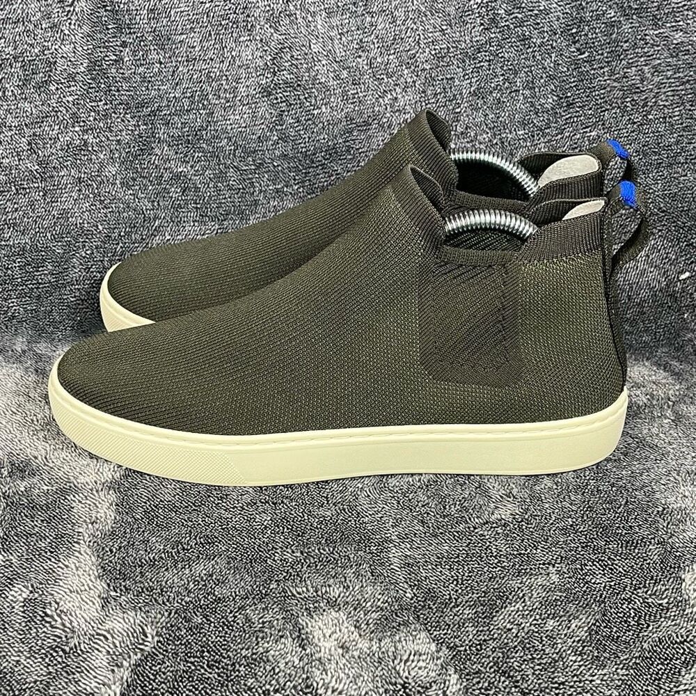 Rothys Chelsea Boots Shoes Women 9 Green Blue Heathered Ankle Comfort Slip On